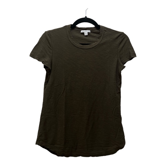 James Perse Sheer Slub Crew Neck - Picture 2 of 5